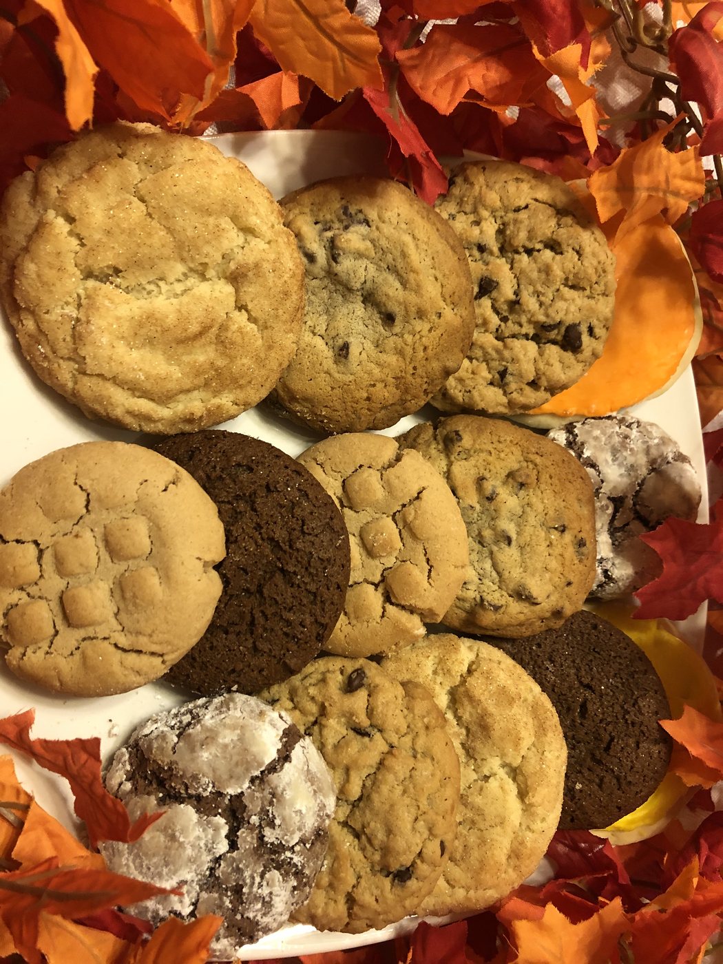 Assorted cookies
