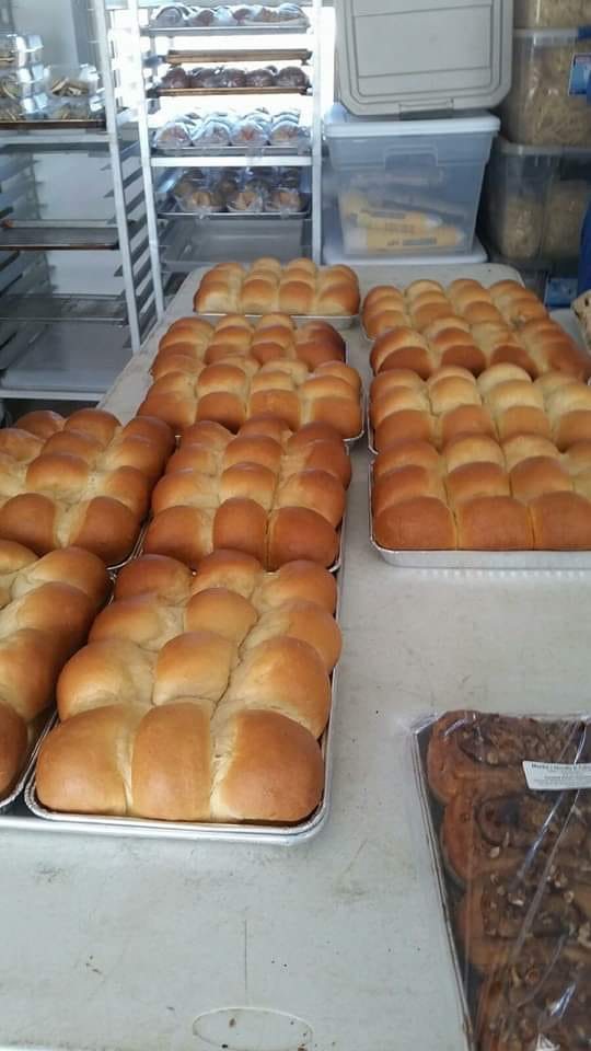 Fresh baked rolls